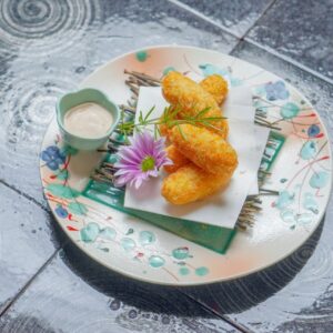 F2.Crab Cream Croquette /  牛奶蟹肉可乐球