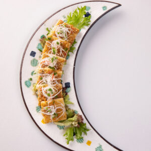 T12. Teppan Garlic Tofu铁板蒜蓉豆腐