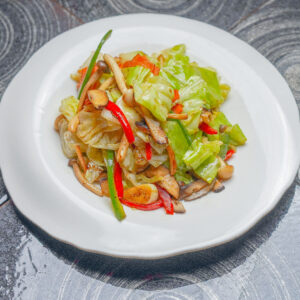 T13. Teppan Mixed Vegetables   铁板炒时蔬