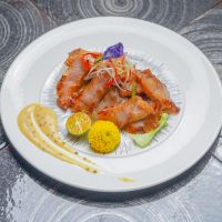 T11. Teppan Pork Jowl    铁板猪劲肉 100g